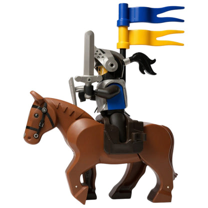 LEGO® Castle Minifigur Falkenritter Männlich mit Pferd - adp103