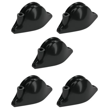 LEGO® Zubehör Kopfbedeckung Hut - Pirat Bicorne 5 Stk. - schwarz - 2528