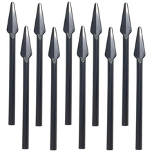 LEGO® Zubehör Waffe Speer 10 Stk. - schwarz - 93789