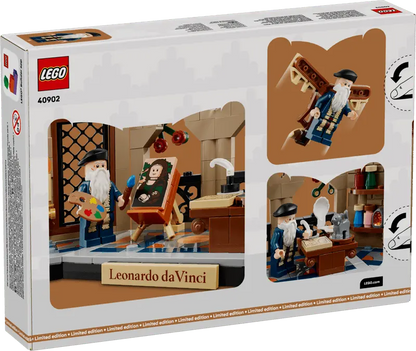 LEGO Limited Set Hommage an Leonardo da Vinci - 40902 Spiele Pirat
