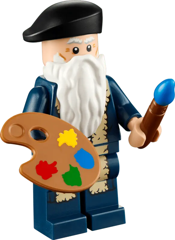 LEGO Limited Set Hommage an Leonardo da Vinci - 40902 Spiele Pirat