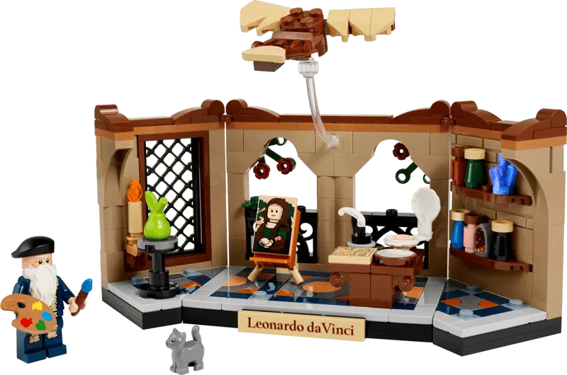 LEGO Limited Set Hommage an Leonardo da Vinci - 40902 Spiele Pirat