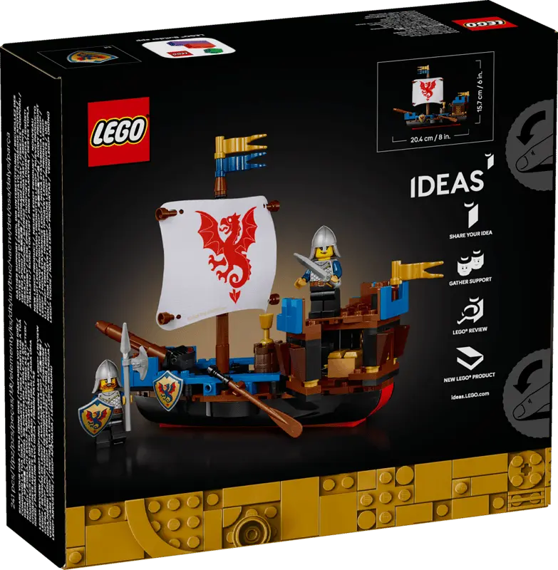Lego Ideas Set Hommage an die Sea Serpent - 40912 Spiele Pirat