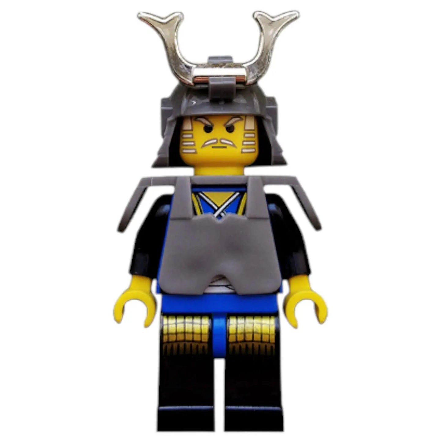 LEGO Castle Minifigur Ninja Shogun Blau mit Rüstung - cas056 - Gebraucht Spiele Pirat