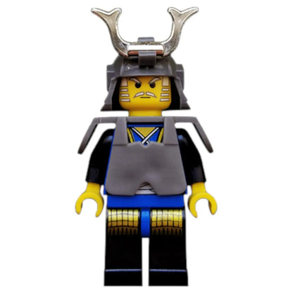 LEGO Castle Minifigur Ninja Shogun Blau mit Rüstung - cas056 - Gebraucht Spiele Pirat