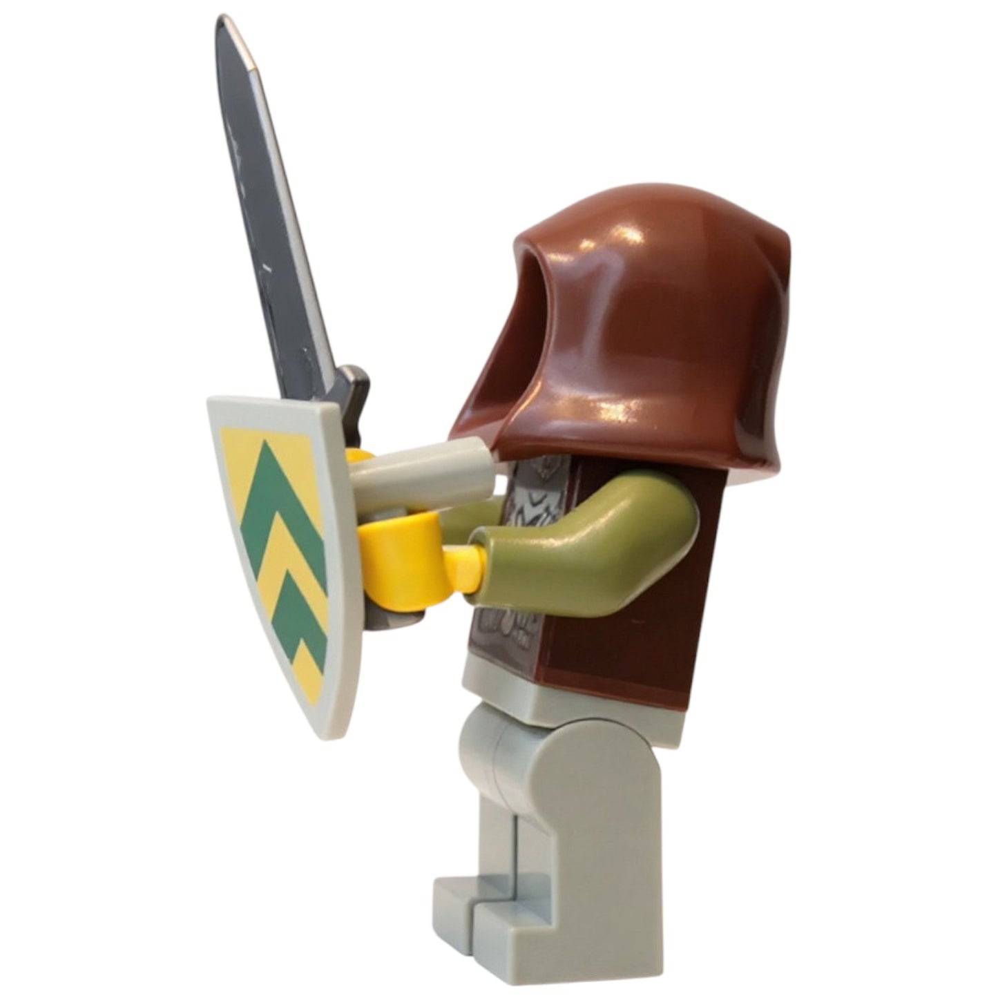 LEGO® Castle Minifigur Medieval Chevron Knights Sir Alwin Grünschild