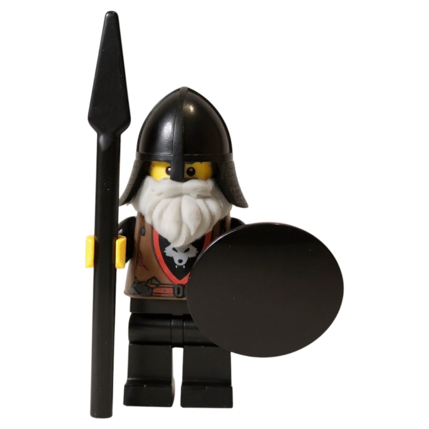 LEGO® Castle Minifigur Wolfpack Medieval Gladiator Dargan Schwarzspeer