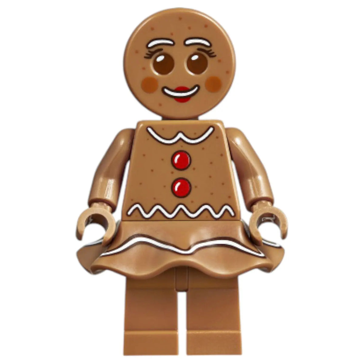 LEGO Minifigur Serie Weihnachten Lebkuchenfrau - hol168