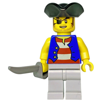 LEGO® Piraten Minifigur Piraten Quartermaster Riggings - idea066
