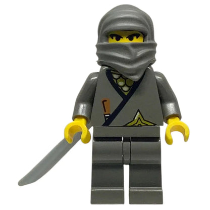 LEGO Castle Minifigur Ninja Grau - cas049 - Gebraucht Spiele Pirat