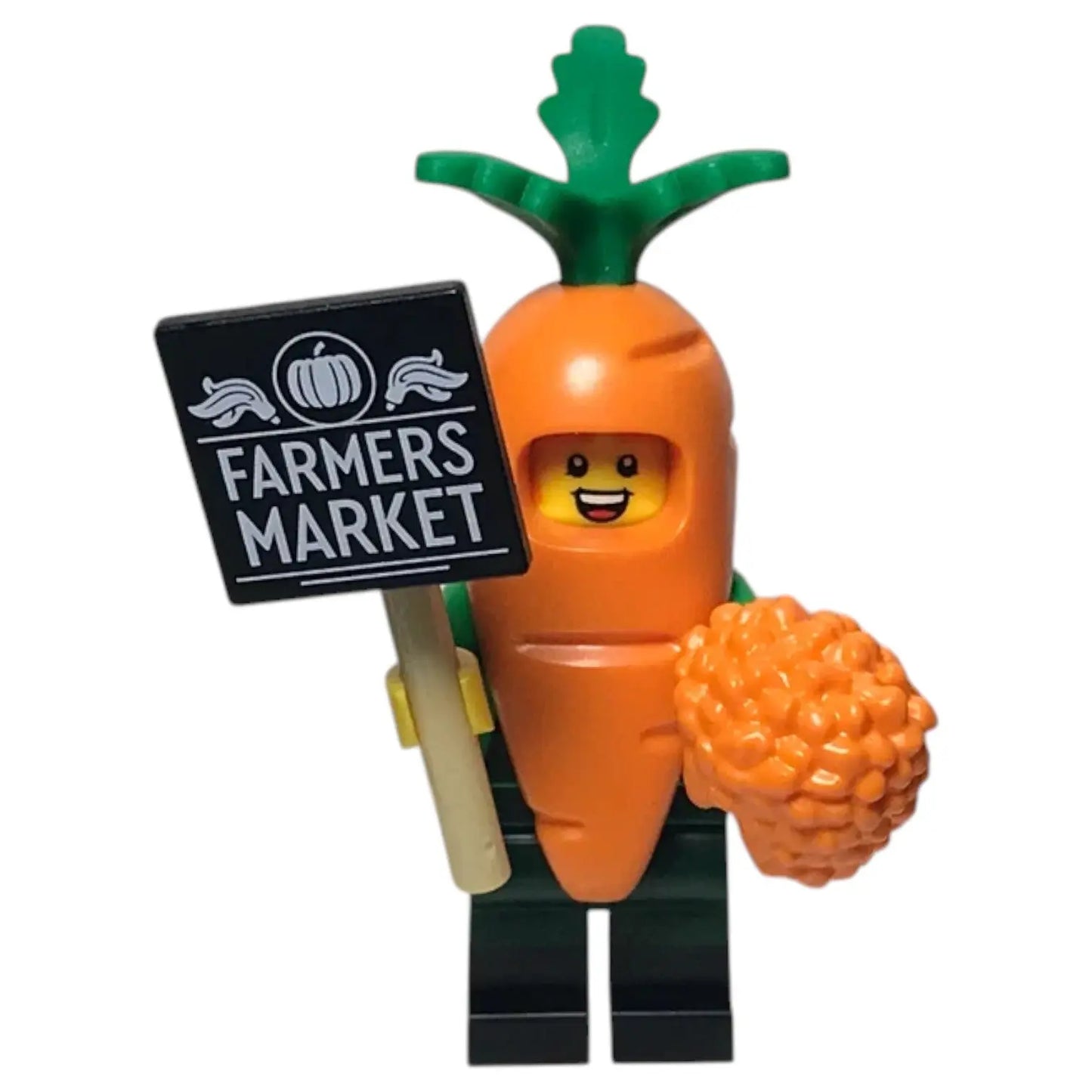 LEGO Minifigur Serie 24   Karotten Maskottchen - col415 Spiele Pirat