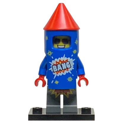 LEGO Minifigur Serie 18  Feuerwerk Typ - col316 Spiele Pirat