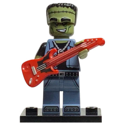 LEGO Minifigur Serie 14 Monster Rocker mit Gitarre - col222 Spiele Pirat