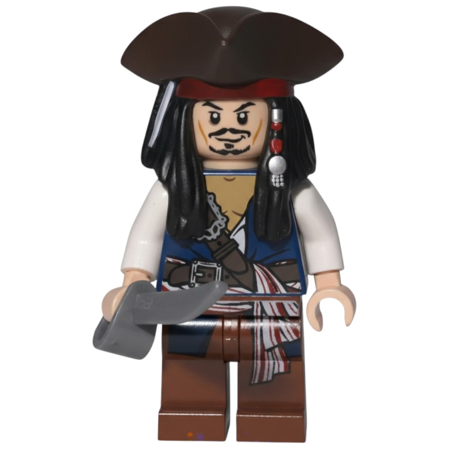 LEGO® Pirates of the Caribbean Minifigur Captain Jack Sparrow - poc024