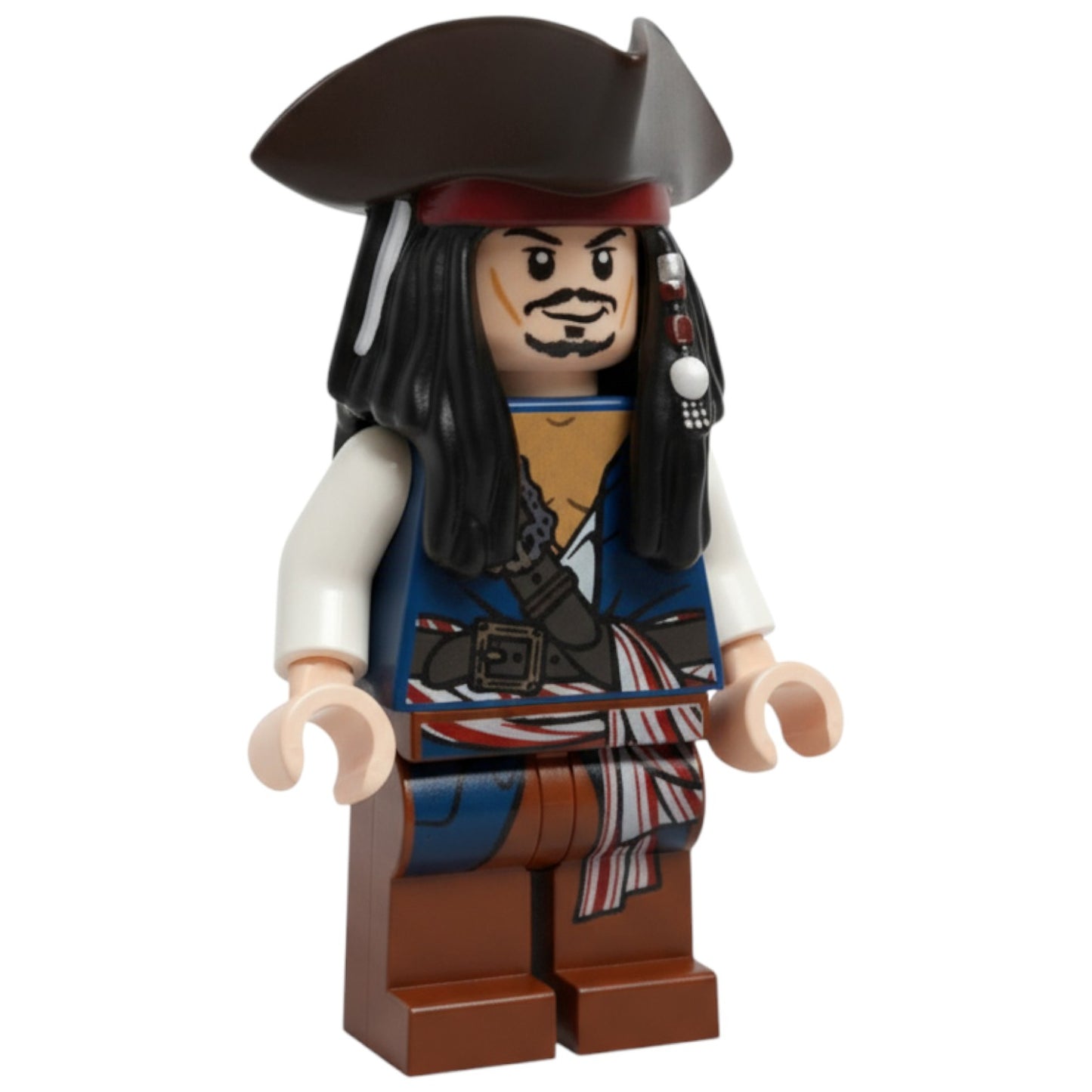 LEGO® Pirates of the Caribbean Minifigur Captain Jack Sparrow - poc024