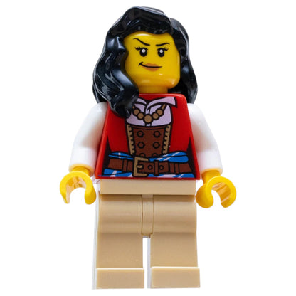 LEGO® Piraten Minifigur Lady Anchor - idea067