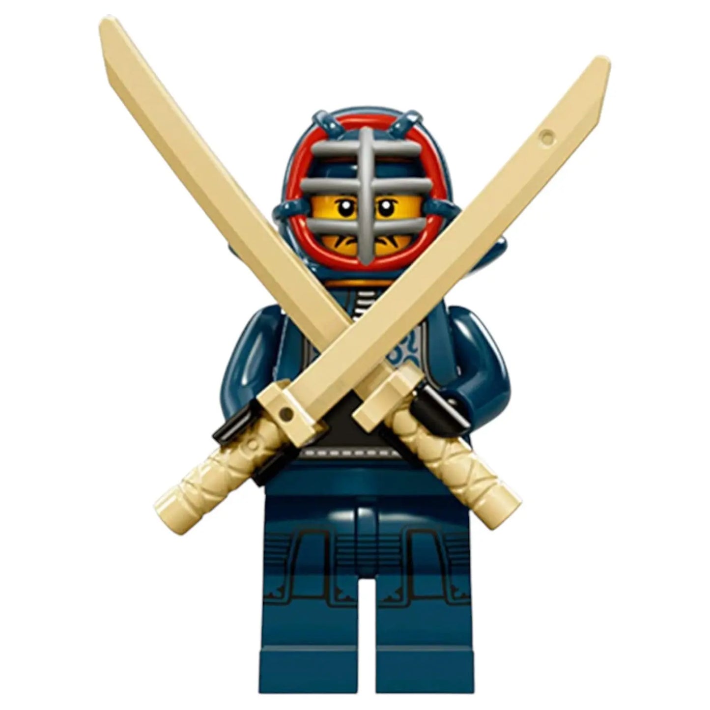 LEGO Minifigur Serie 15 Kendo Fighter - col239 Spiele Pirat