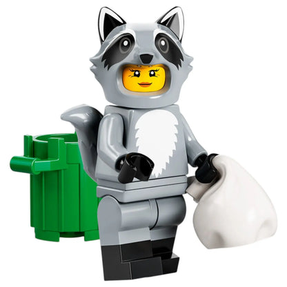 LEGO Minifigur Serie 22 Waschbärkostüm Fan - col395 Spiele Pirat
