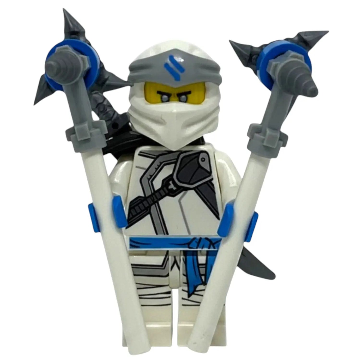LEGO Ninjago Minifigur Zane Legacy mit Waffe - njo0623 Spiele Pirat