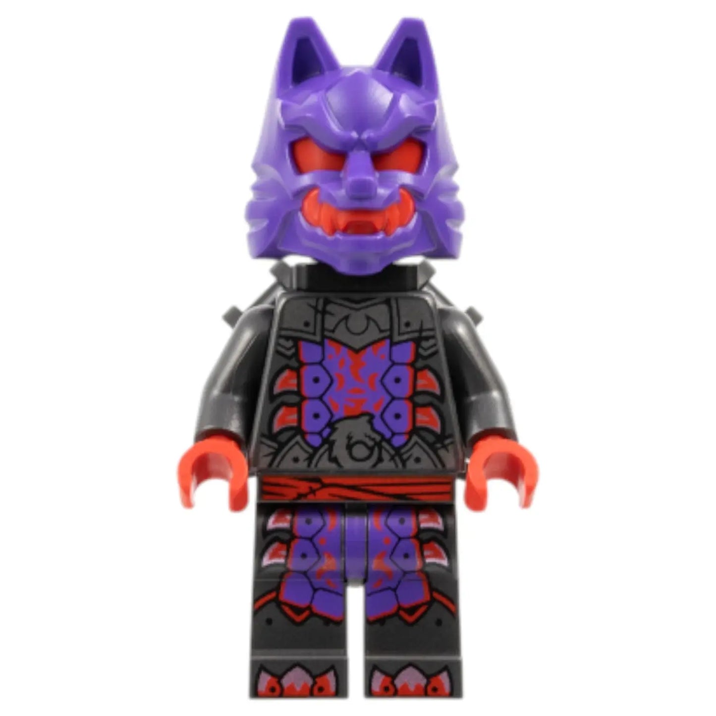 LEGO Ninjago Minifigur Wolf Mask Warrior - njo0903 Spiele Pirat