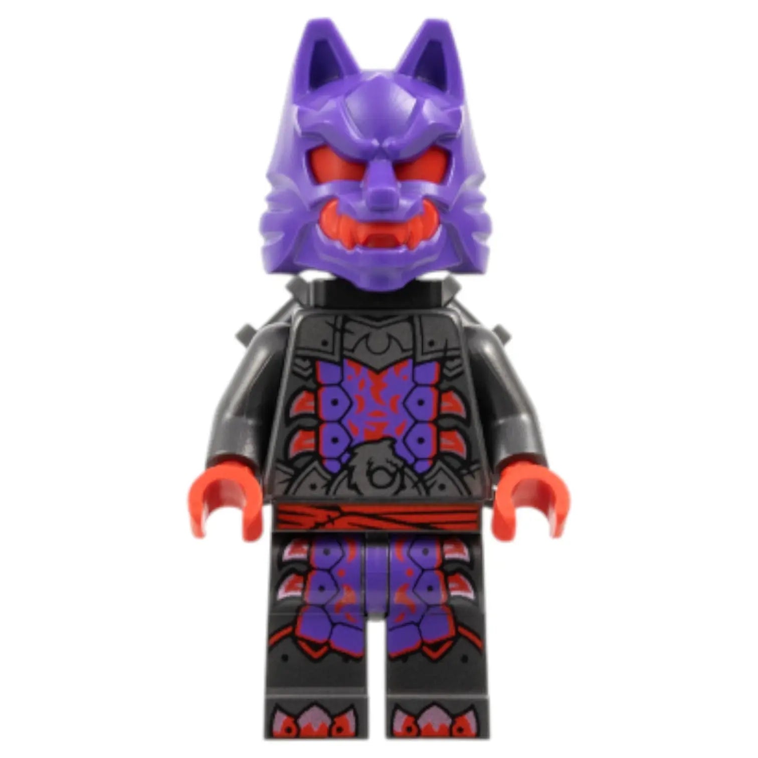 LEGO Ninjago Minifigur Wolf Mask Warrior - njo0903 Spiele Pirat