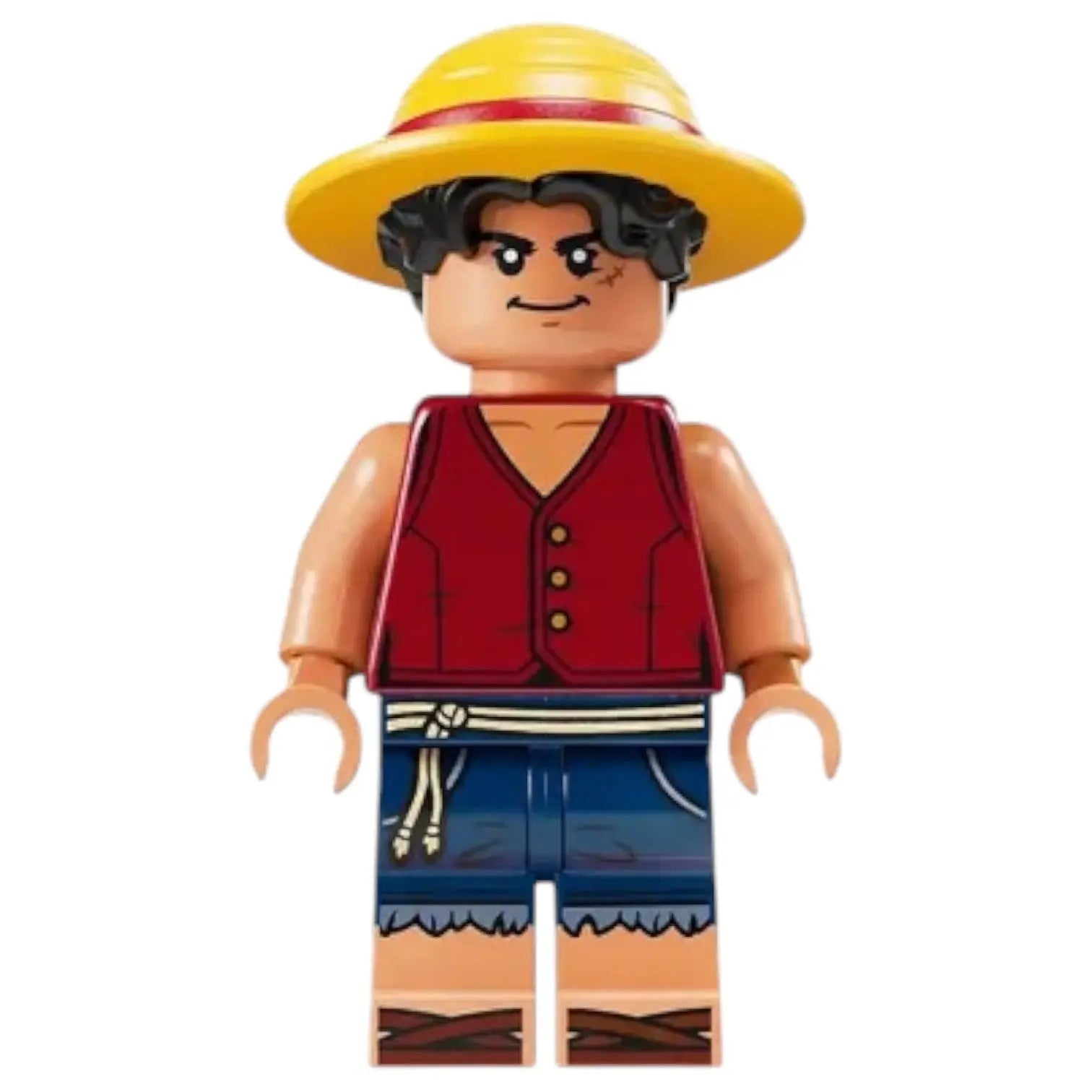 LEGO One Piece Minifigur Monkey D. Luffy - op016 Spiele Pirat