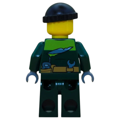 LEGO City Minifigur Stadt-Bandit mit Strickmütze - cty0735