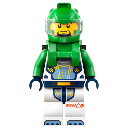 LEGO® Classic Space Minifigur Astronaut Grün Mann - cty1706