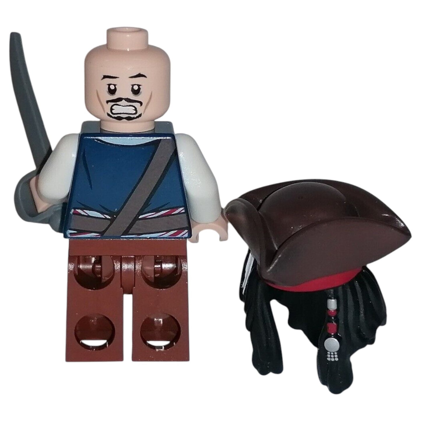 LEGO® Pirates of the Caribbean Minifigur Captain Jack Sparrow - poc024