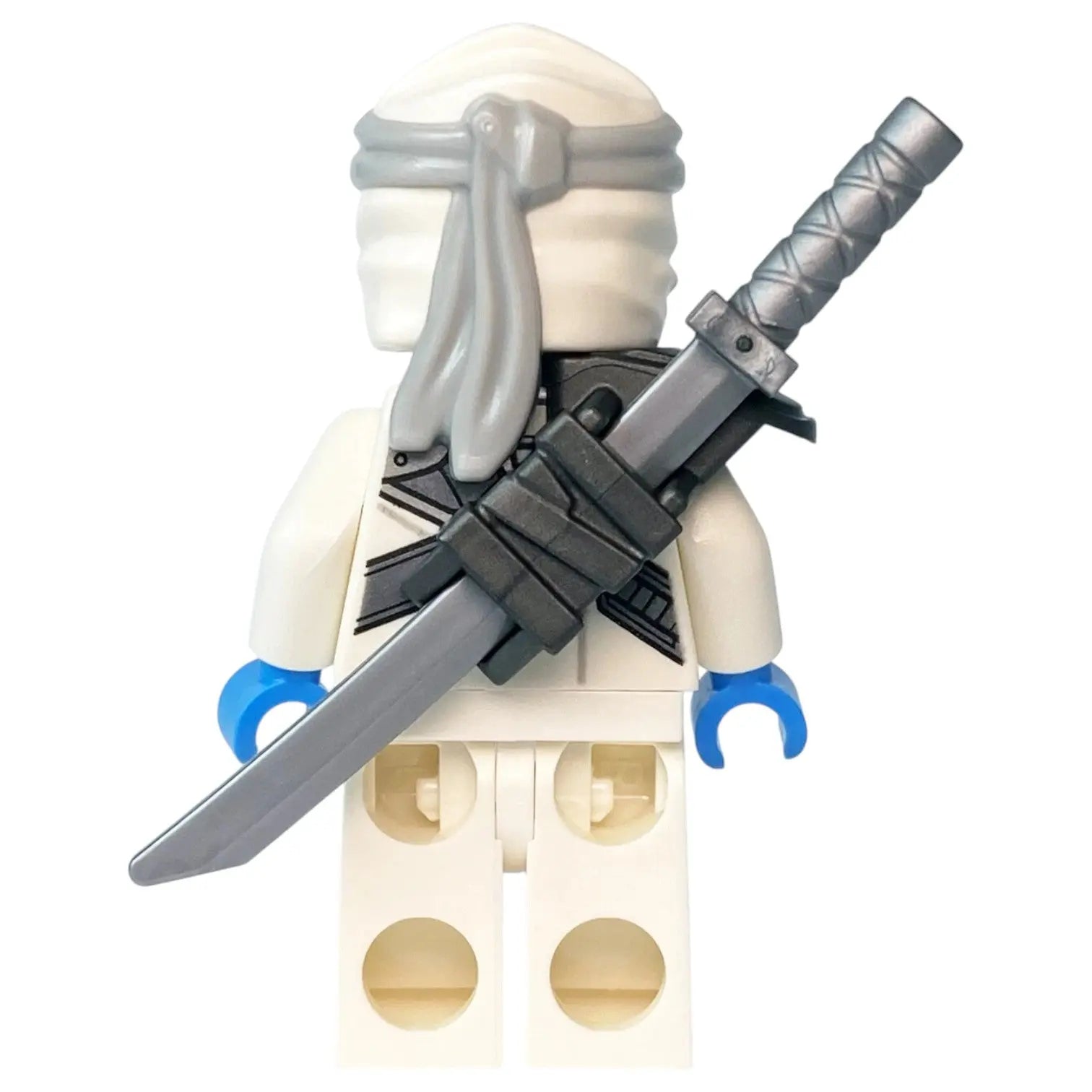 LEGO Ninjago Minifigur Zane Legacy mit Waffe - njo0623 Spiele Pirat