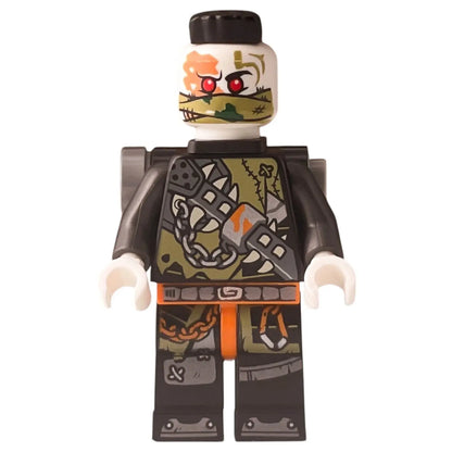 LEGO Ninjago Minifigur Talon mit Waffe und Backpack - njo0479