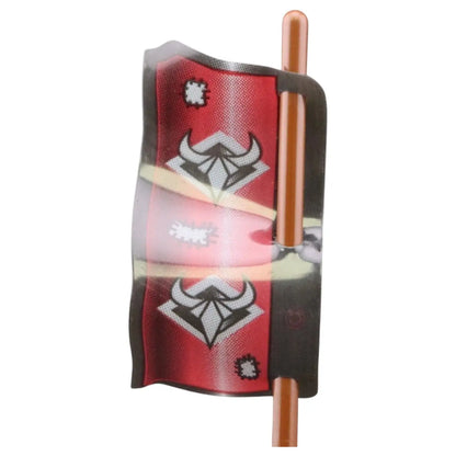 LEGO Zubehör Flagge Ninja 3x6 - Rot - Gebraucht Spiele Pirat