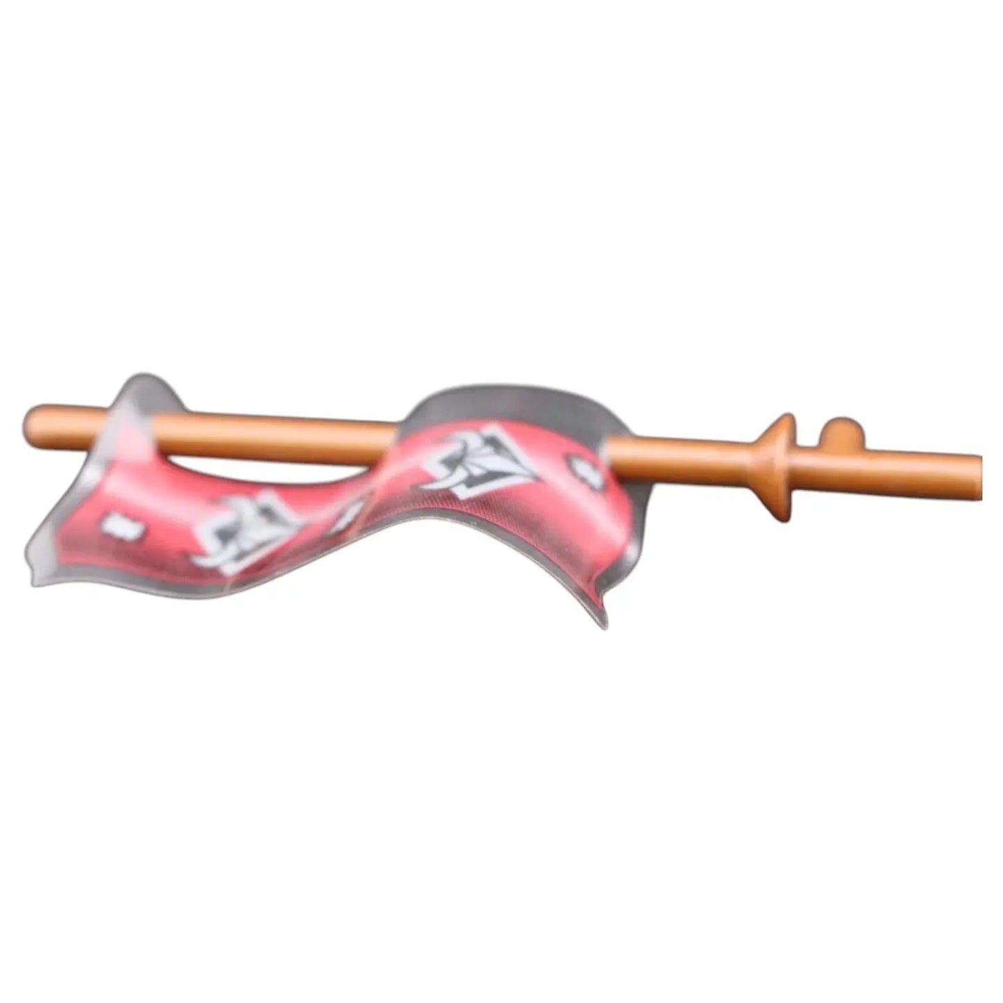 LEGO Zubehör Flagge Ninja 3x6 - Rot - Gebraucht Spiele Pirat