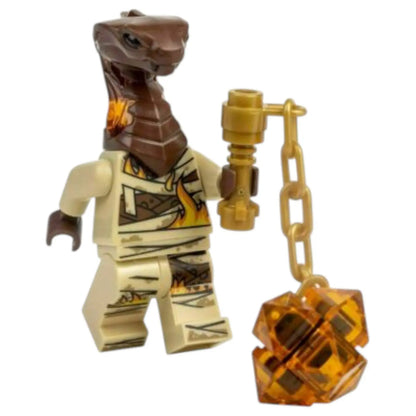 LEGO Ninjago Minifigur Pyro Whipper mit Waffe - njo0553 Spiele Pirat