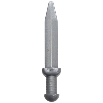 LEGO® Zubehör Waffe Dolch 10 Stk. - Silber Metallic - 18034