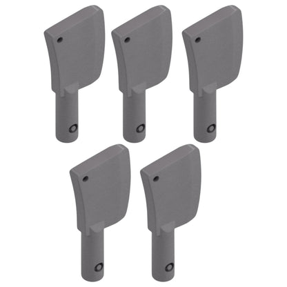 LEGO® Zubehör Waffe Spaltbeil 5 Stk. - Silber Metallic - 79811