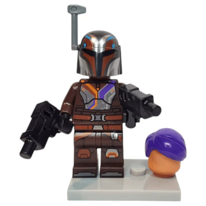 LEGO Star Wars Minifigur Sabine Wren Mandalorien mit Waffe - sw1395