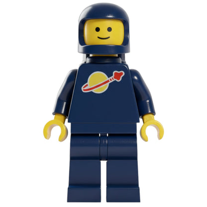 LEGO® Classic Space Minifigur Astronaut Dunkel Blau