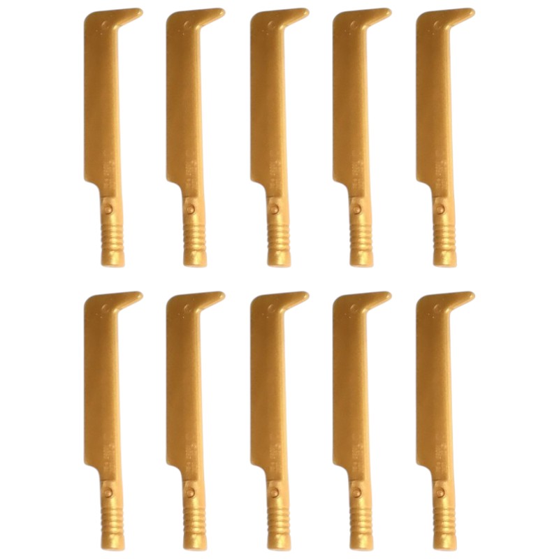 LEGO® Zubehör Waffe Schwert Uruk-hai 10 Stk. - Gold - 10050