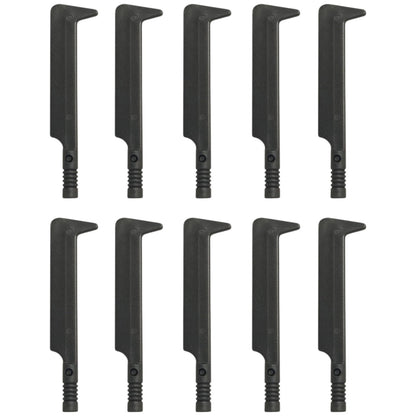 LEGO® Zubehör Waffe Schwert Uruk-hai 10 Stk. - Schwarz - 10050