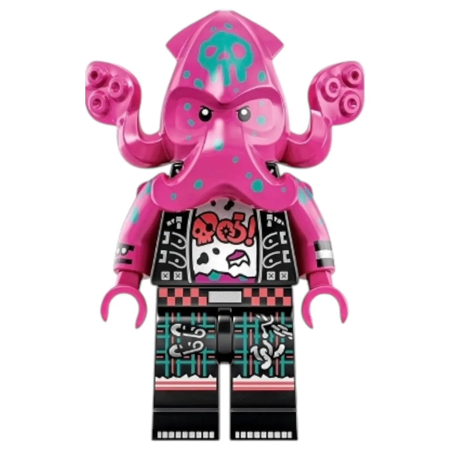LEGO Vidiyo Minifigur Squid Drummer - vid028 Spiele Pirat