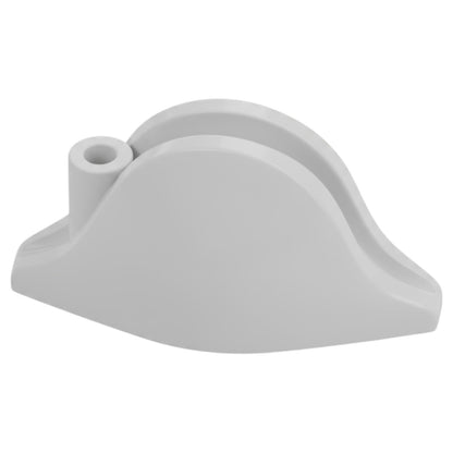 LEGO® Zubehör Kopfbedeckung Hut - Pirat Bicorne - weiss - 2528