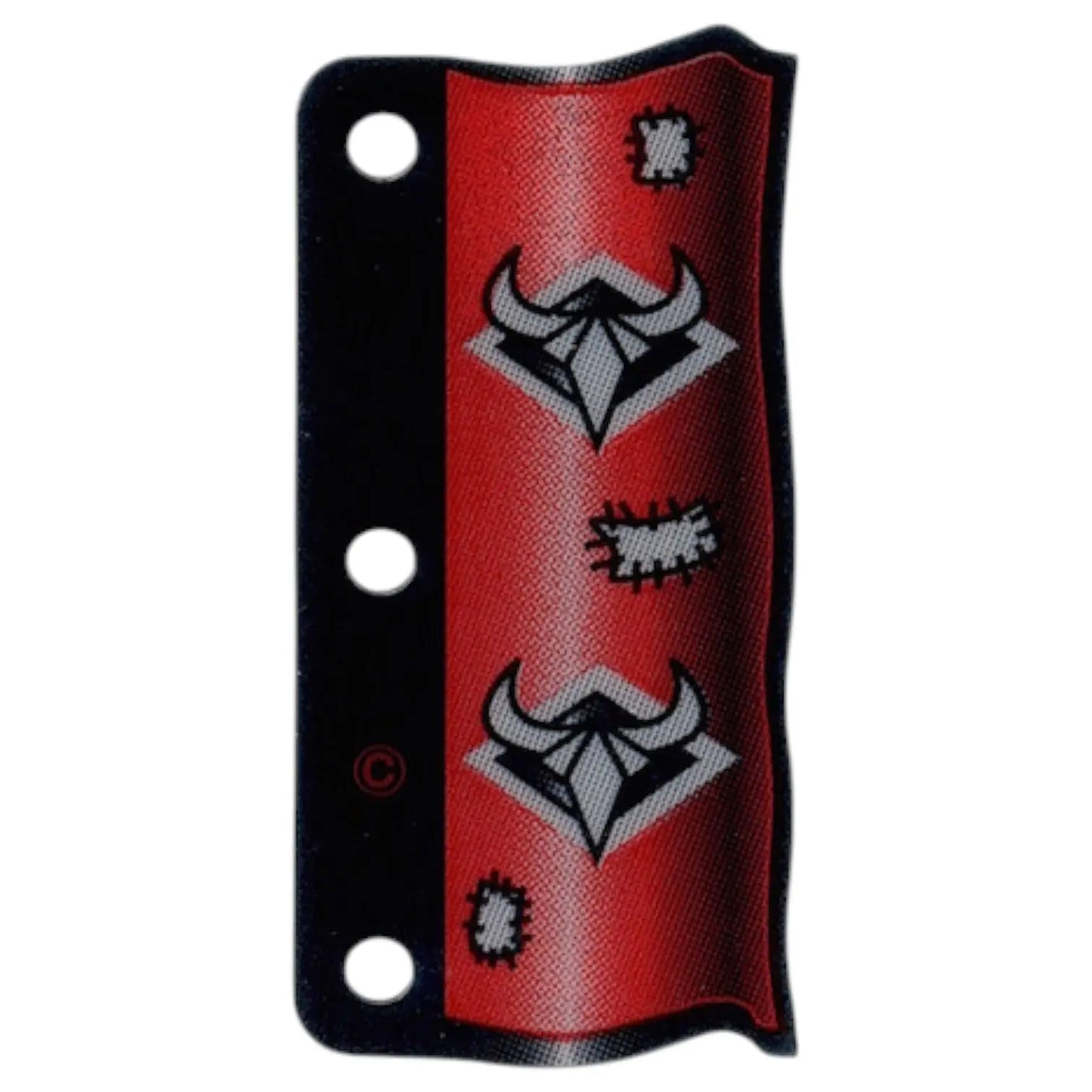 LEGO Zubehör Flagge Ninja 3x6 - Rot - Gebraucht Spiele Pirat